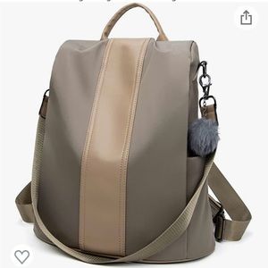 Women Backpack Purse Waterproof Nylon Anti-theft Rucksack Lightweight Handbag